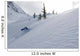 Skier Shredding Powder Below Nak Peak Wall Mural