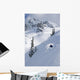 Skier Hitting Powder Below Nak Peak Wall Mural