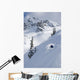 Skier Hitting Powder Below Nak Peak Wall Mural