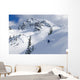 Skier Shredding Powder Below Nak Peak Wall Mural