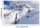 Skier Shredding Powder Below Nak Peak Wall Mural