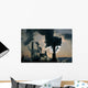 Oil Refinery, Pollution Wall Mural