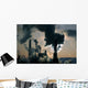 Oil Refinery, Pollution Wall Mural