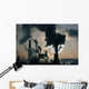 Oil Refinery, Pollution Wall Mural