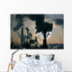 Oil Refinery, Pollution Wall Mural