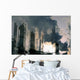 Oil Refinery, Pollution Wall Mural