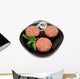 Raw Hamburger Patties Wall Decal