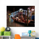 rialto bridge in venice at night Wall Mural