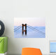 San Francisco, Golden Gate Bridge, Morning Fog, Ca Wall Mural