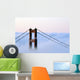 San Francisco, Golden Gate Bridge, Morning Fog, Ca Wall Mural