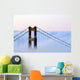San Francisco, Golden Gate Bridge, Morning Fog, Ca Wall Mural