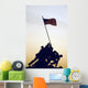 Sunset, Iwo Jima Memorial,/Narlington, Virginia, Usa Wall Mural