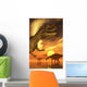 Dinosaur Sunset Wall Mural