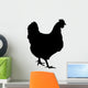 Silhouette Hen