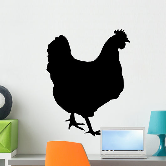 Silhouette Hen