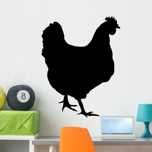 Silhouette Hen