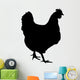 Silhouette Hen