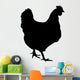 Silhouette Hen