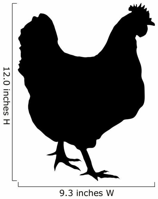 Silhouette Hen