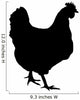Silhouette Hen
