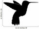 Silhouette Hummingbird