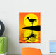 Silhouette Wall Mural