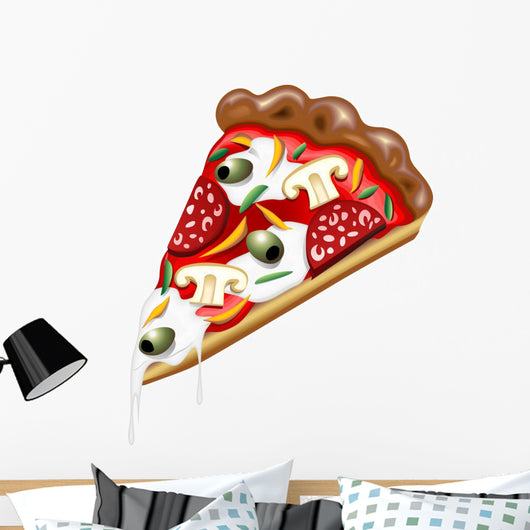 Pizza Slice Wall Decal