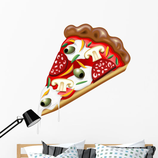 Pizza Slice Wall Decal