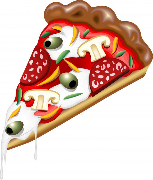 Pizza Slice Wall Decal