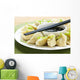 Steamed Dumplings and Soy Sauce Wall Mural