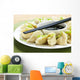 Steamed Dumplings and Soy Sauce Wall Mural