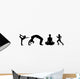 Yoga Wall Decal