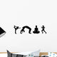 Yoga Wall Decal