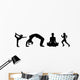 Yoga Wall Decal