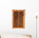 Wooden Blind Wall