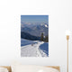 Sledding Mount Wall Wall Decal