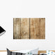 Striped Old Plank Wood Wall Decal