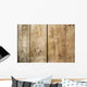 Striped Old Plank Wood Wall Decal