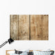 Striped Old Plank Wood Wall Decal