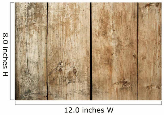 Striped Old Plank Wood Wall Decal