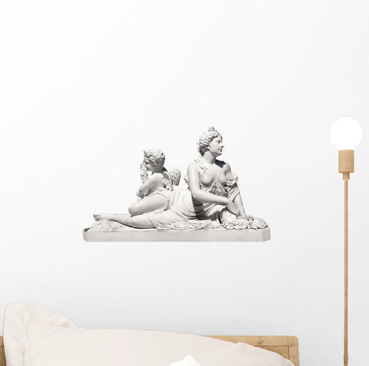Greek Psyche and Cupid Wall Decal