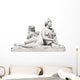 Greek Psyche and Cupid Wall Decal