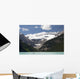 Mount Victoria And Lake Louise With Canoes Wall Mural