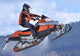 Air Catching Snowmobile Wall Decal