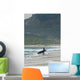 Windsurfer Standing On The Beach Wall Mural