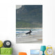 Windsurfer Standing On The Beach Wall Mural
