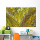 Backlit Palm Leaves Wall Mural