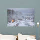 A Canadian Pacific Train Travels Along The Alberta Highway 1A Wall Mural