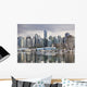 City Skyline And Coal Harbour Wall Mural