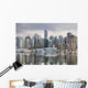 City Skyline And Coal Harbour Wall Mural